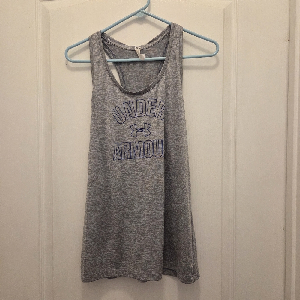 Under Armour work out gym tank top shirt women's size M Medium